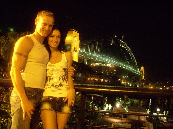 Die Harbour Bridge um 1 Uhr Nachts 