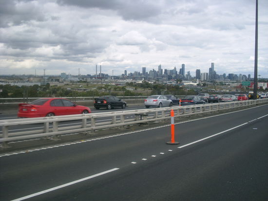 erstes Etappenziel - Melbourne.....Byebye....