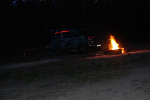 gemütliches Lagerfeuer...