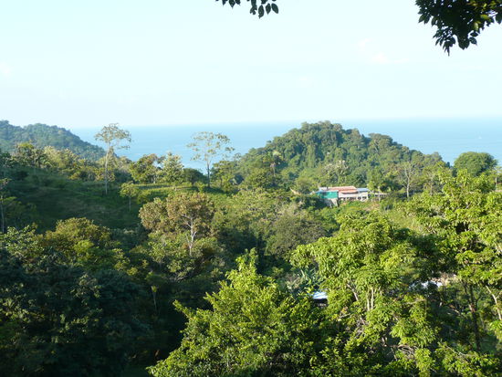 Schlafzimmertuere auf und Guten Morgen Manuel Antonio..