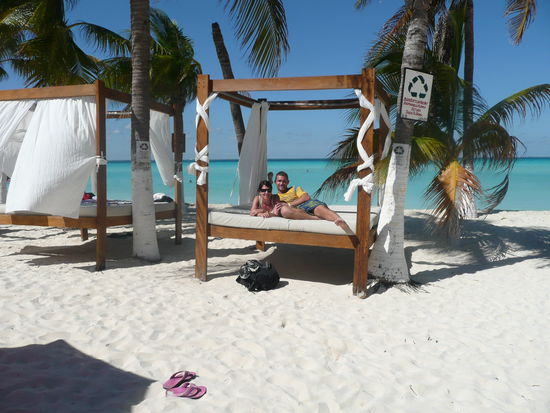  ouuu ja, mir sind acho im Paradis und lònds eus guet gah.. Isla Mujeres