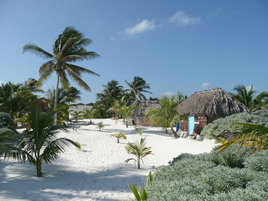 Bungalows in Tulum..