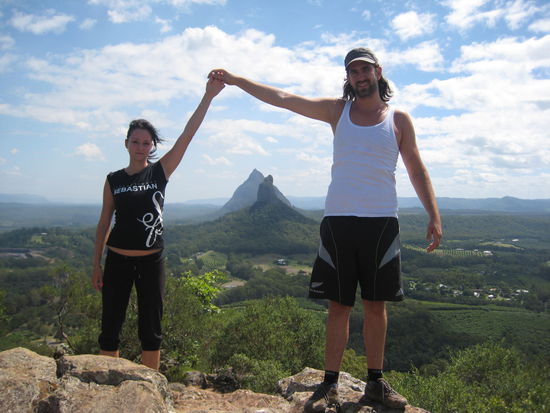 juhuu oben angekommen 