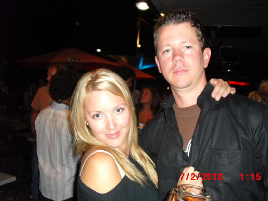 Angela with Tom