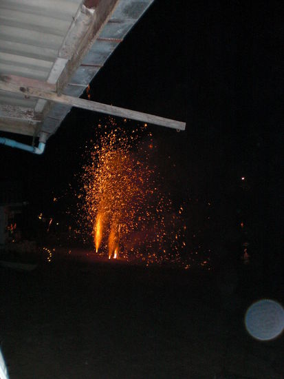 Sylvester am Strand vor der Haustür