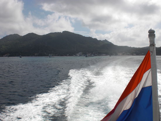 Die Insel wird kleiner....