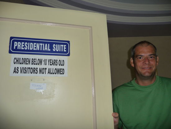 Mr. President höchstpersönlich 