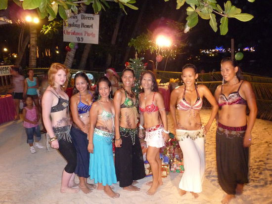 Die Belly-Dancer - nicht schlecht die Mädels