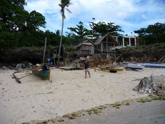 Mitten im Nirgendwo gehen wir an Land