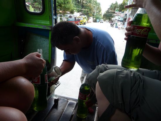 ...und ein paar Flaschen "Cola" in den Tank gekippt!