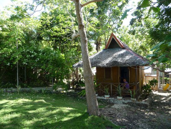 Unser süßes "Hexenhäuschen" bei den Kiwi Divers