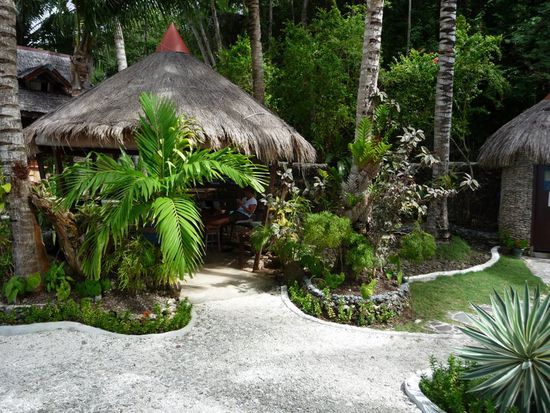 Hier der Blick auf unser "Büro"