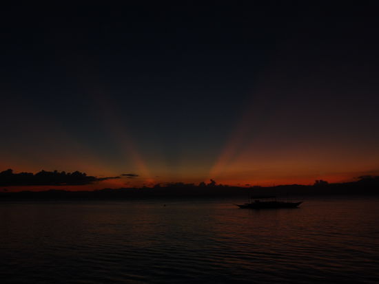 Sonnenuntergang in Moalboal