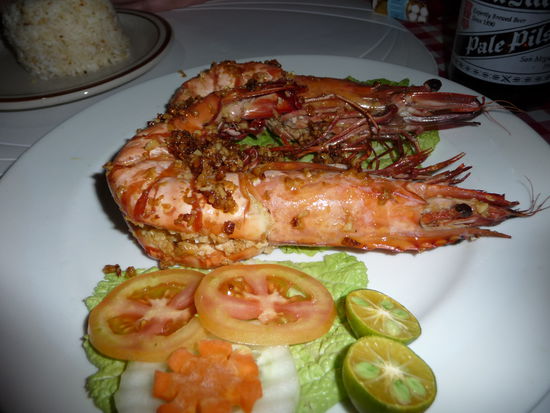 Prawns with Garlic and Lemon