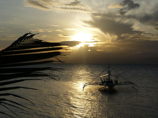 Abendstimmung - auf geht's zum Nachttauchgang