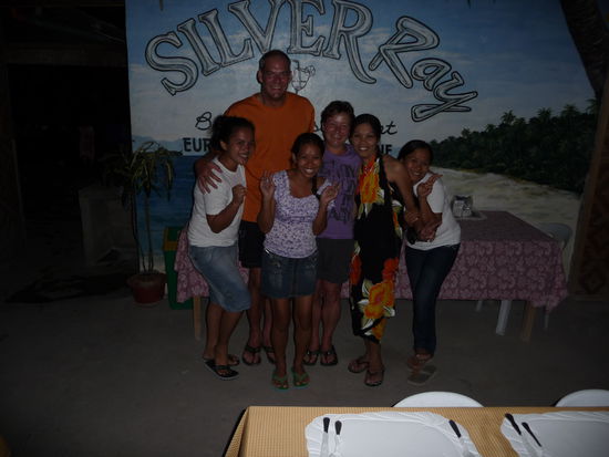 Abschiedsfoto mit der Silver Ray-Crew