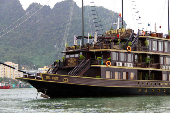 Der Anblick unseres Schiffes hat uns sehr beeindruckt und die Spannung auf das, was uns erwartet, wurde immer grösser.