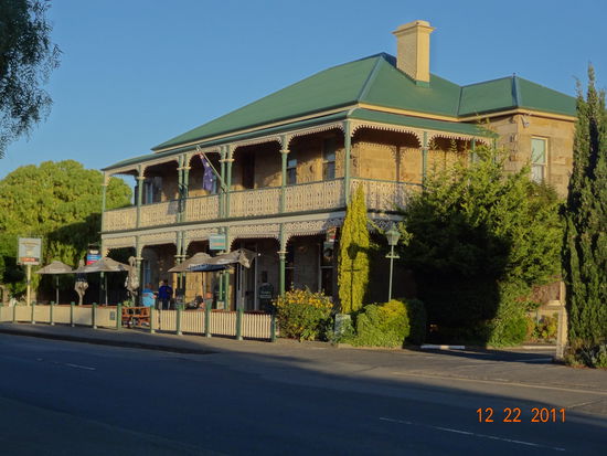 Das alte Hotel von Richmond- das sieht doch toll aus oder?