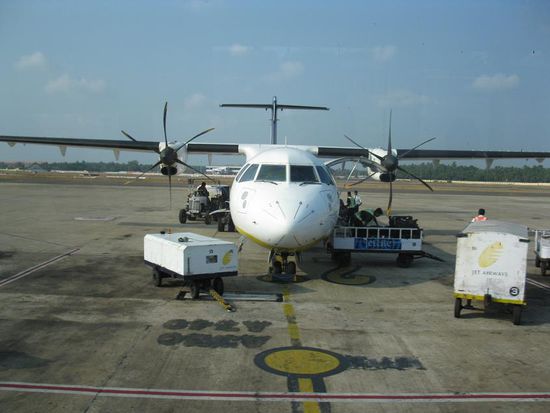 Flugzeug von Chennai nach Trivandrum