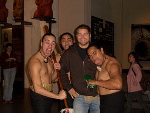 Volker und die Maori