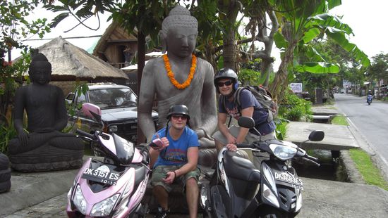 Unsere Rennmaschinen mit extra lauter HUPE