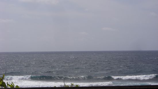 Der Blick aus dem Restaurant