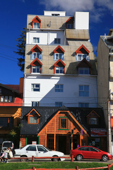 Ein Hotel. Nach oben geht immer was.