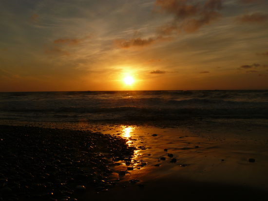 sunset in greymouth...nur ein kleiner zwischenstopp auf meiner grossen reise