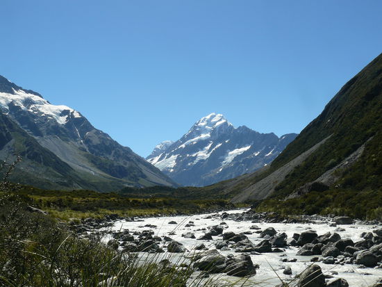 mount cook bei 28grad