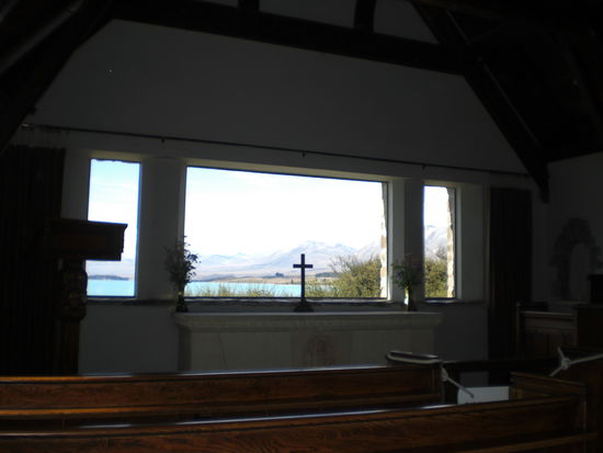 Chapel of the good Shepard am Lake Tekapo