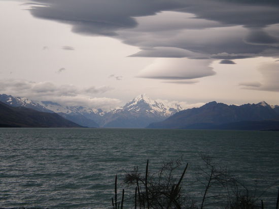 Abendblick von unserer Kueche aus