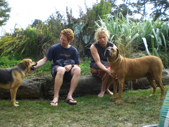 Sam, Stephan, Drew und Billie