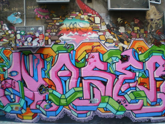Hoisin Street: alles voller Graffiti, Melbourne
