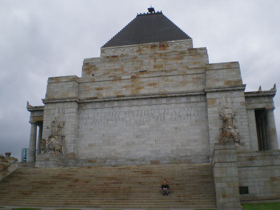 Shrine of Rememberance in Melbourne - Wahnsinn!