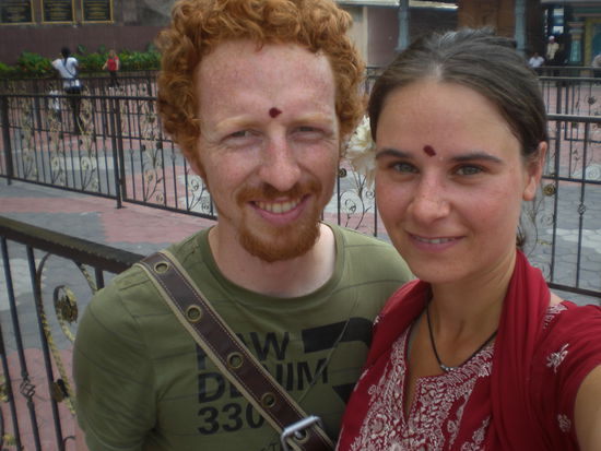 wir waren beim hindu Priester...