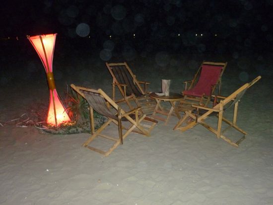 Abends am Strand