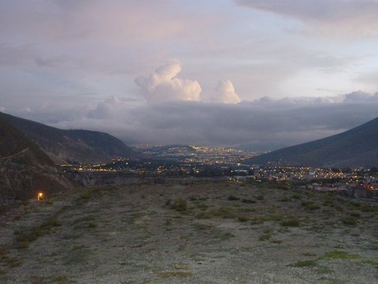Aussicht auf Quito