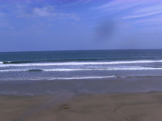 la playa de Montanita