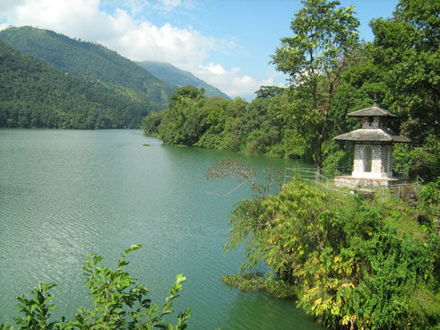am Phewa Lake in Pokhara