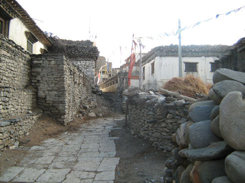 in Kagbeni