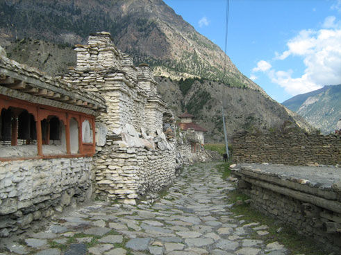 Dorfszene in Tukche