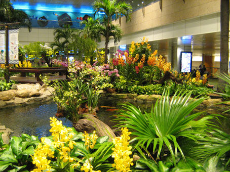 Flughafen in Singapur