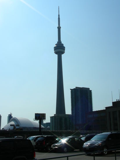 Das erste Bild unserer Reise... juhuuuuu Toronto!!!
