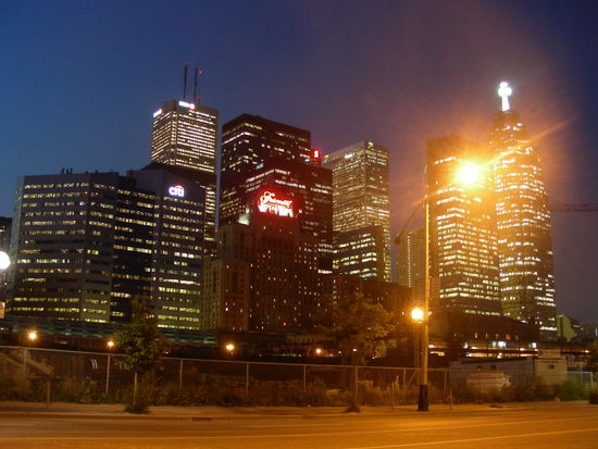 Toronto by night