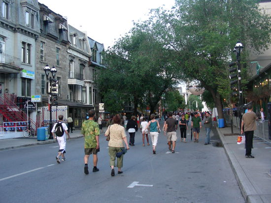 Montreals Strassen...