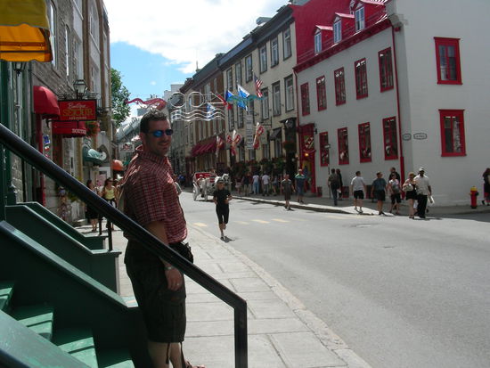 Die Altstadt von Québec.