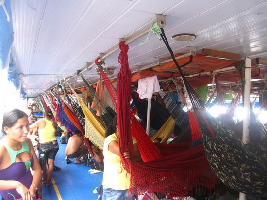 Ankunft auf dem Schiff.... 