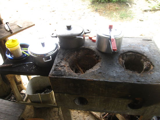 Das Essen gekocht auf diesen "nicht-Herdplatten" schmeckte wirklich gut.