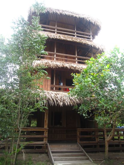 Mein Zimmer befand sich in der Mitte des Turmes...