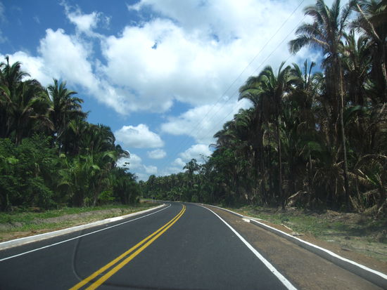 So mag ich sogar Strassen! Ausschnitt von der Fahrt zwischen Parnaíba nach Teresina (bis Belém);